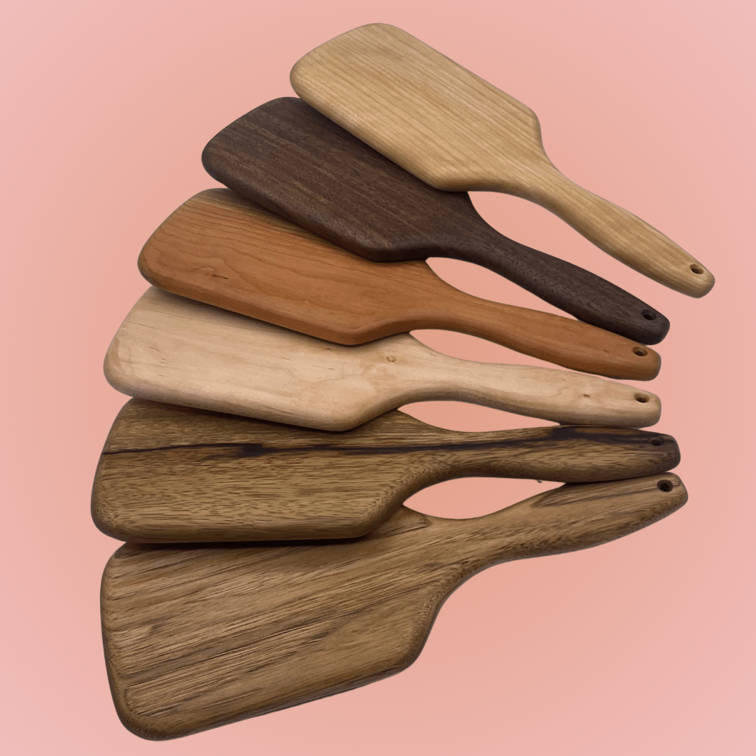 Abby’s Hairbrush: 10.5" Hairbrush-Style OTK Spanking Paddle