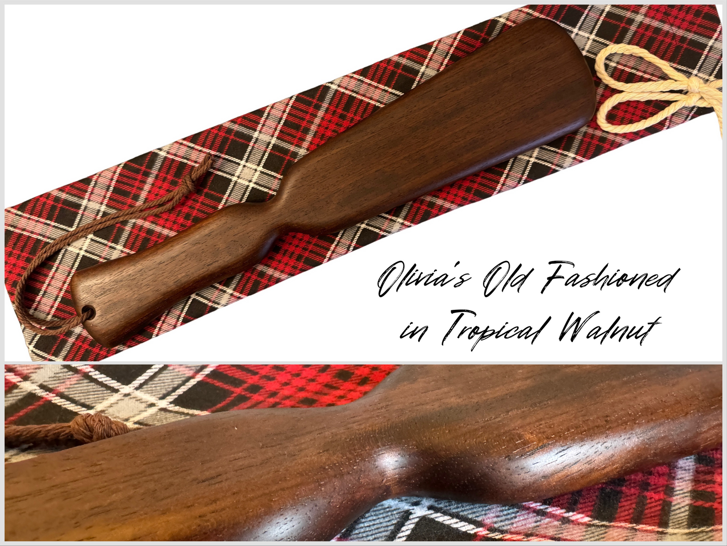 Olivia’s Old Fashioned: 13.5 Inch Spanking Paddle