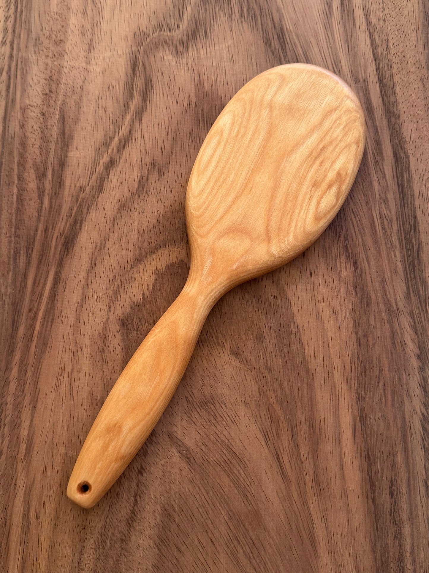 NEW! Winter 2026 Limited Edition Stevie Rose’s Hairbrush Spanking Paddle in Birch: 11.5” Hairbrush-Style OTK Paddle