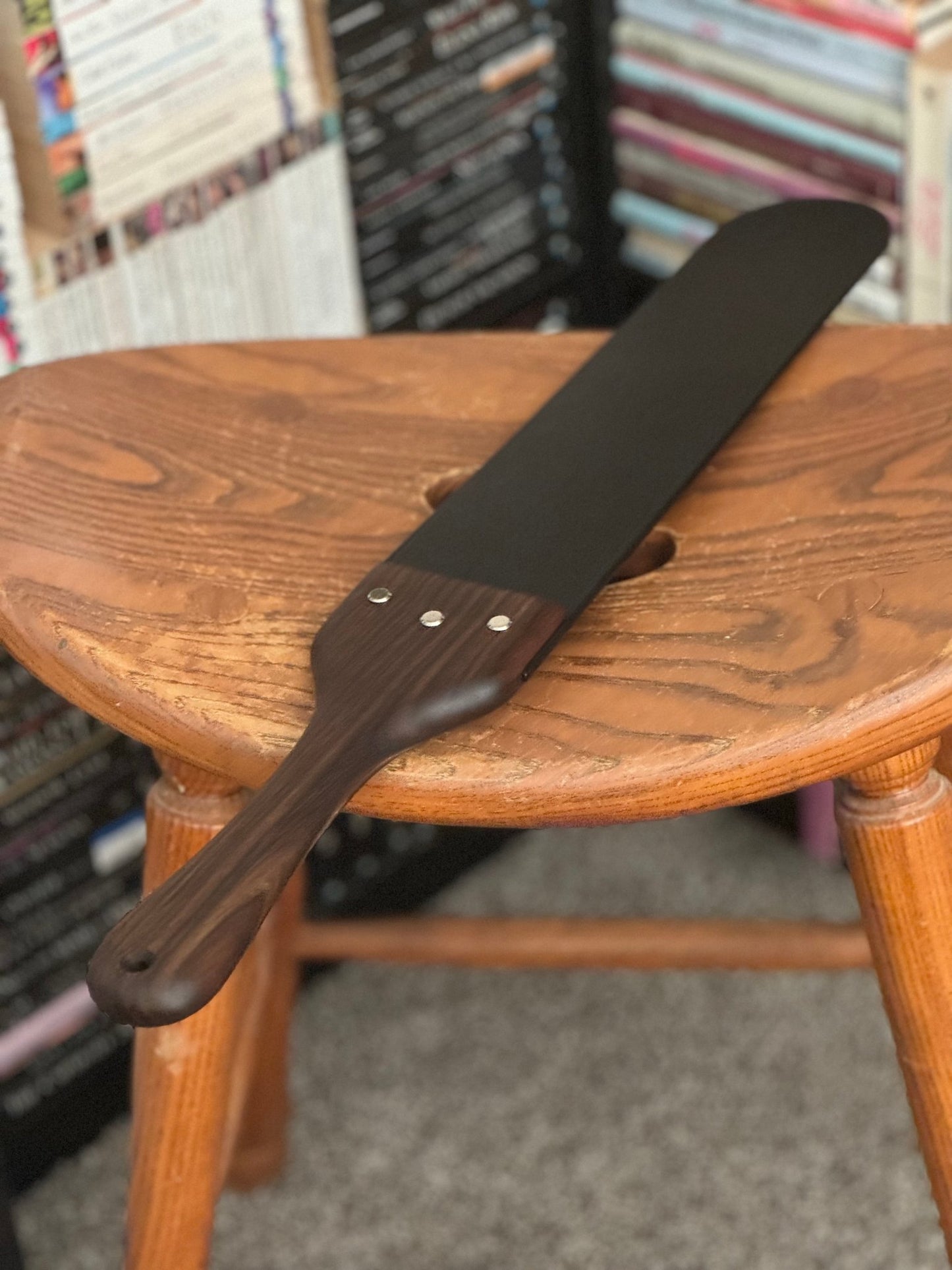 NEW! The Black Strap: 24 Inch Single-Layer Heavy Strap with Shedua Hardwood Handle