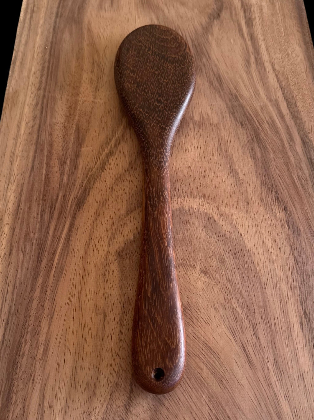 Genuine Teak Bath Brush Style Spanking Paddle