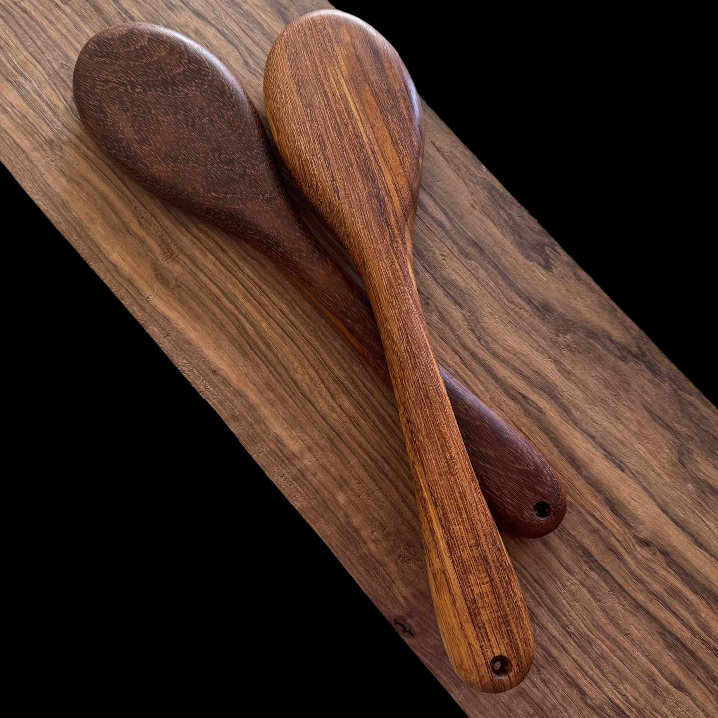 Genuine Teak Bath Brush Style Spanking Paddle